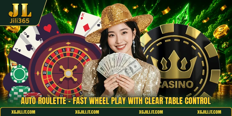 Auto Roulette - Fast Wheel Play With Clear Table Control
