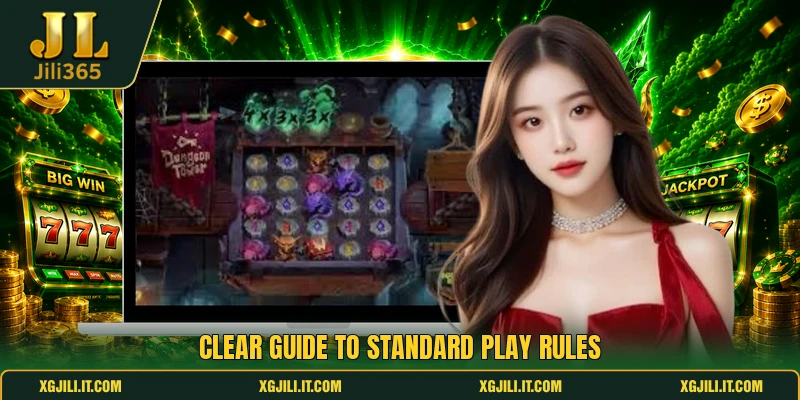 Clear guide to standard play rules