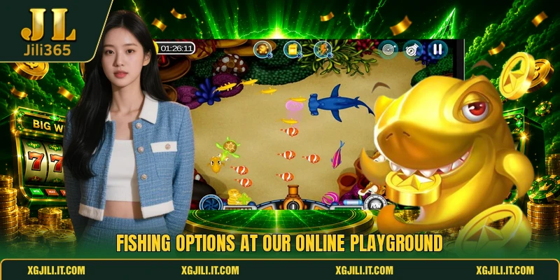 Fishing options at our online playground Fishing options at our online playground
