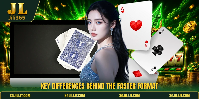 Key differences behind the faster format