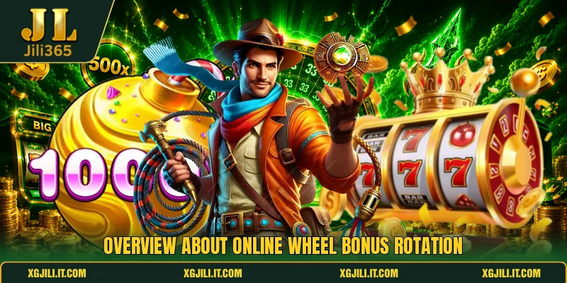 Overview about online wheel bonus rotation Overview about online wheel bonus rotation