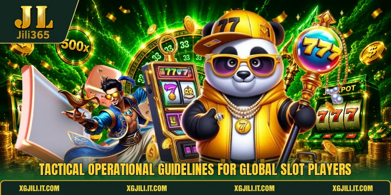 Tactical operational guidelines for global slot players Tactical operational guidelines for global slot players