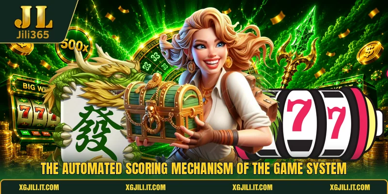 The automated scoring mechanism of the game system