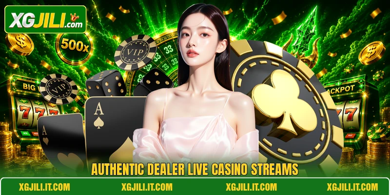 Authentic dealer Live Casino streams Authentic dealer Live Casino streams