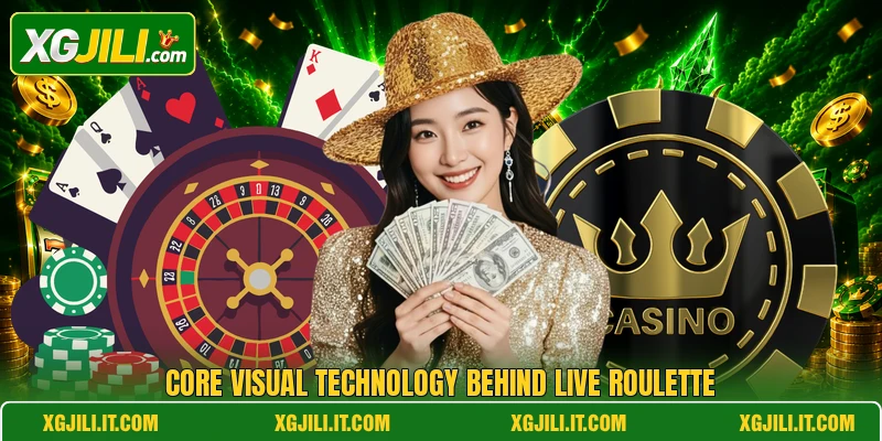Core visual technology behind live roulette