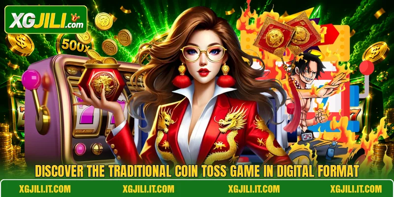 Discover the traditional coin toss game in digital format Discover the traditional coin toss game in digital format