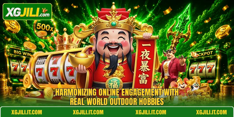 Harmonizing online engagement with real world outdoor hobbies