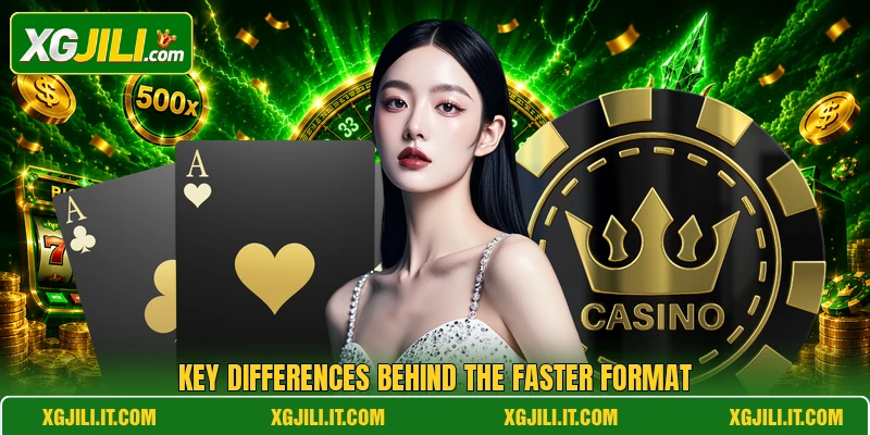 Key differences behind the faster format