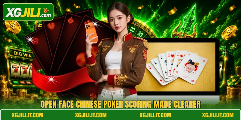 Open Face Chinese Poker scoring made clearer Open Face Chinese Poker scoring made clearer