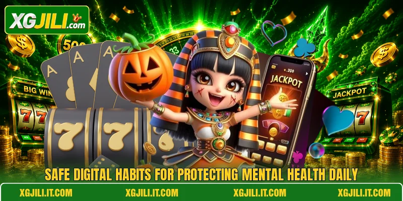 Safe digital habits for protecting mental health daily