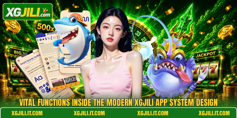Vital functions inside the modern XGJILI app system design