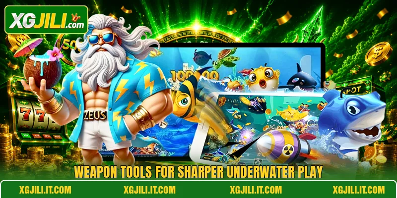 Weapon tools for sharper underwater play Weapon tools for sharper underwater play